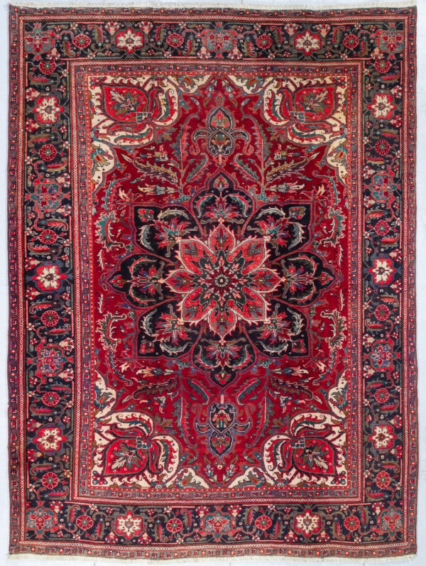 Persian Ahar Red Hand Knotted Area Rug 318 x 238 <br/> 10754